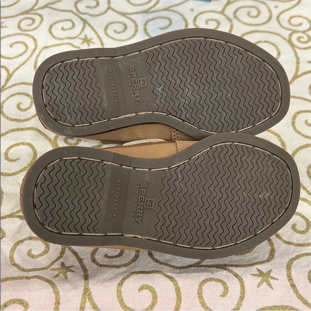 Sperry Kids Brown Moccasins